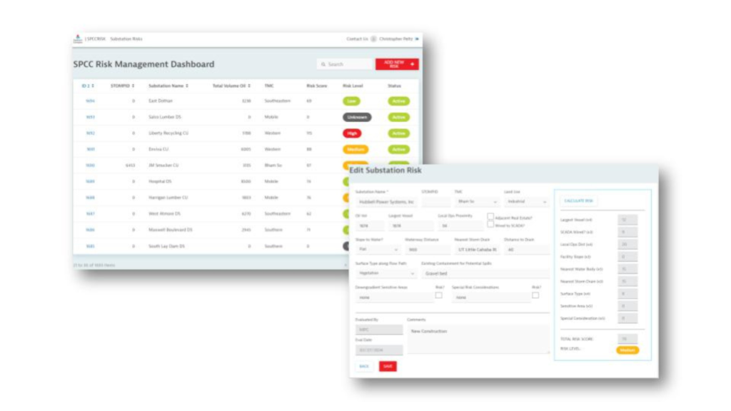 Kruse Consulting - OutSystems Application for Oil Containment Risk Assessment image